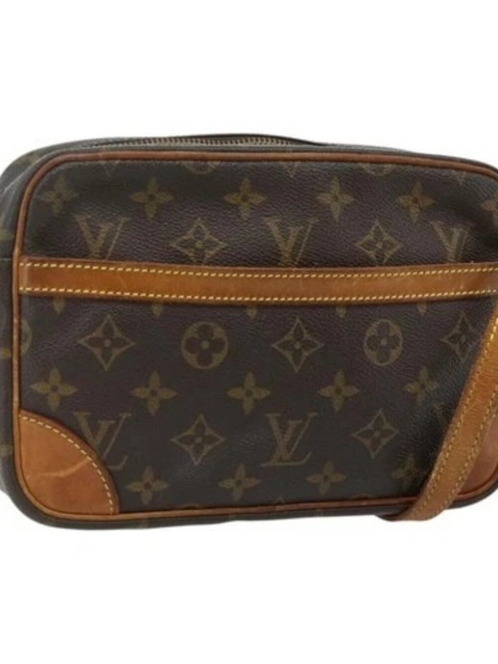 LOUIS VUITTON Monogram Trocadero 27 Shoulder Bag M51274 LV Auth 179743